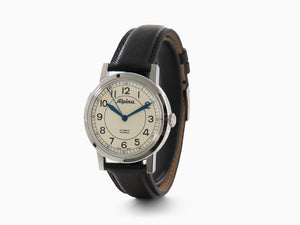 Reloj Automático Alpina Alpiner Heritage, Beige, Negro, 38 mm, AL-520BG3SH6