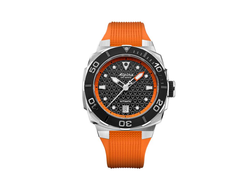 Reloj Automático Alpina Seastrong Diver Extreme, Naranja, 39 mm, AL-525BO3VE6