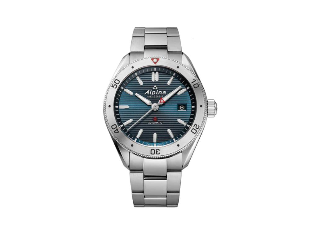 Reloj Automático Alpina Alpiner 4, Azul, 44 mm, Brazalete, AL-525NS4AQ6B