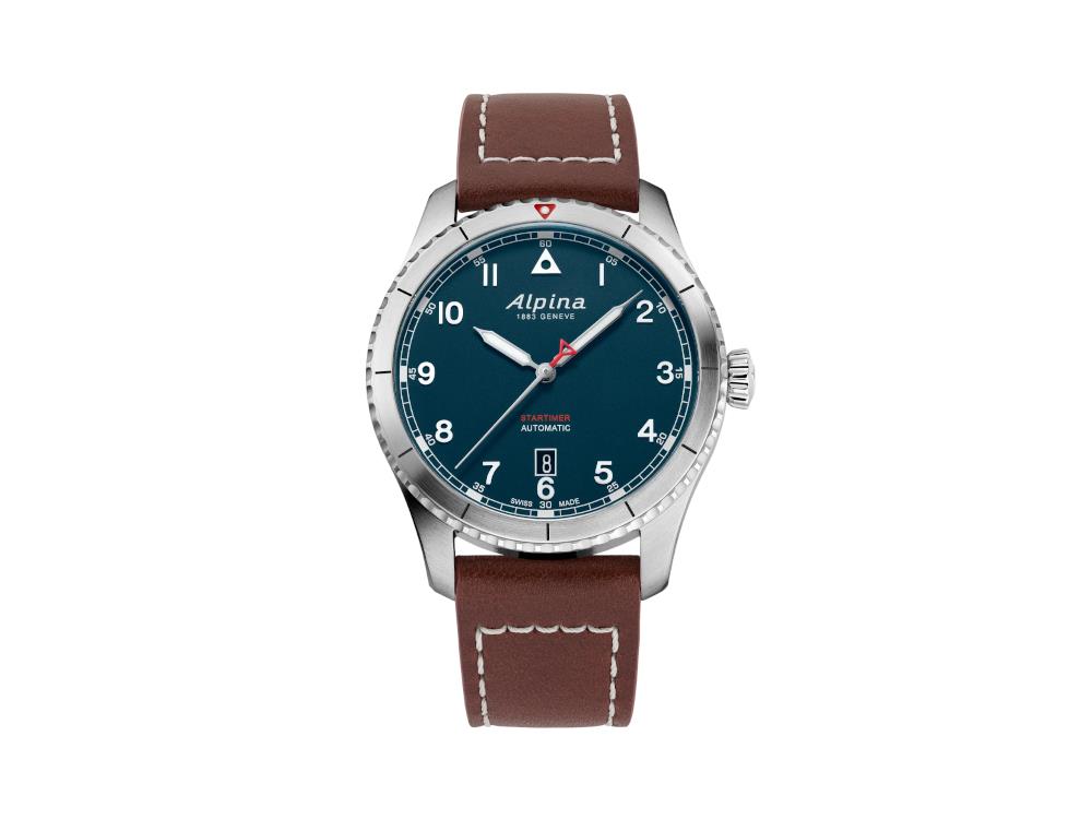 Reloj Automático Alpina Startimer Pilot Petroleum Blue, 41 mm, AL-525NW4S26