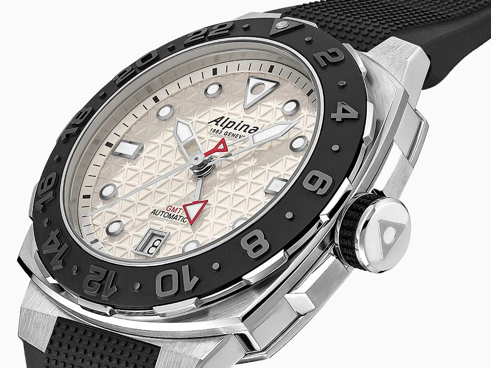 Reloj Automático Alpina Seastrong Diver Extreme GMT, Blanco, 39 mm, AL-560LG3VE6