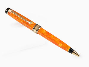 Bolígrafo Aurora Optima 2020 Arancio, Auroloide, Naranja, Oro, 998-OR