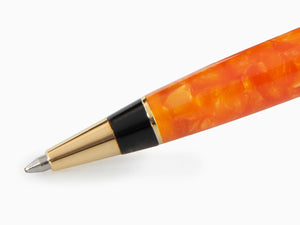 Bolígrafo Aurora Optima 2020 Arancio, Auroloide, Naranja, Oro, 998-OR