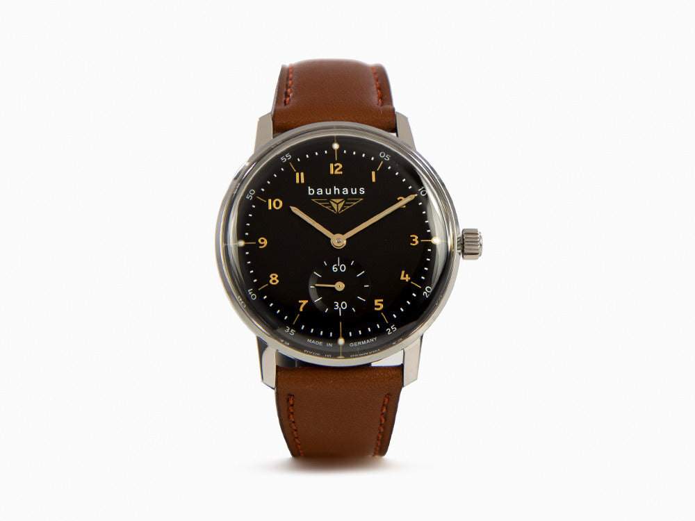 Reloj de Cuarzo Bauhaus, Negro, 36 mm, 2037-2