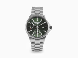 Reloj Automático Bauhaus Aviation, Titanio, Verde, 42 mm, Día, 2860M-4