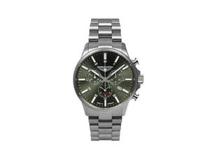 Reloj de Cuarzo Bauhaus Aviation, Titanio, Verde, 42 mm, Cronógrafo, 2880M-4