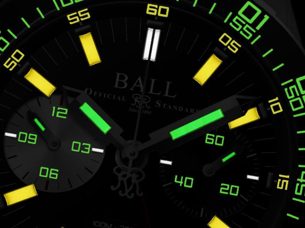 Reloj Automático Ball Roadmaster M Chronograph LE, 41 mm, DC3180C-S1CJ-BK