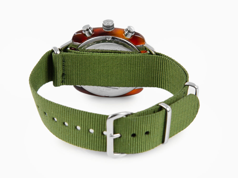 Reloj de Cuarzo Briston Clubmaster Sport, Verde, 42 mm, 20142.SA.TS.26.NOL