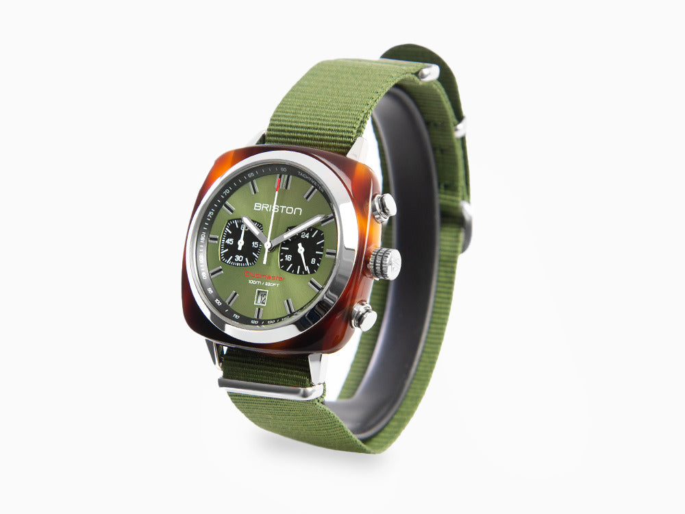 Reloj de Cuarzo Briston Clubmaster Sport, Verde, 42 mm, 20142.SA.TS.26.NOL