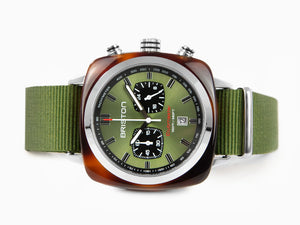 Reloj de Cuarzo Briston Clubmaster Sport, Verde, 42 mm, 20142.SA.TS.26.NOL