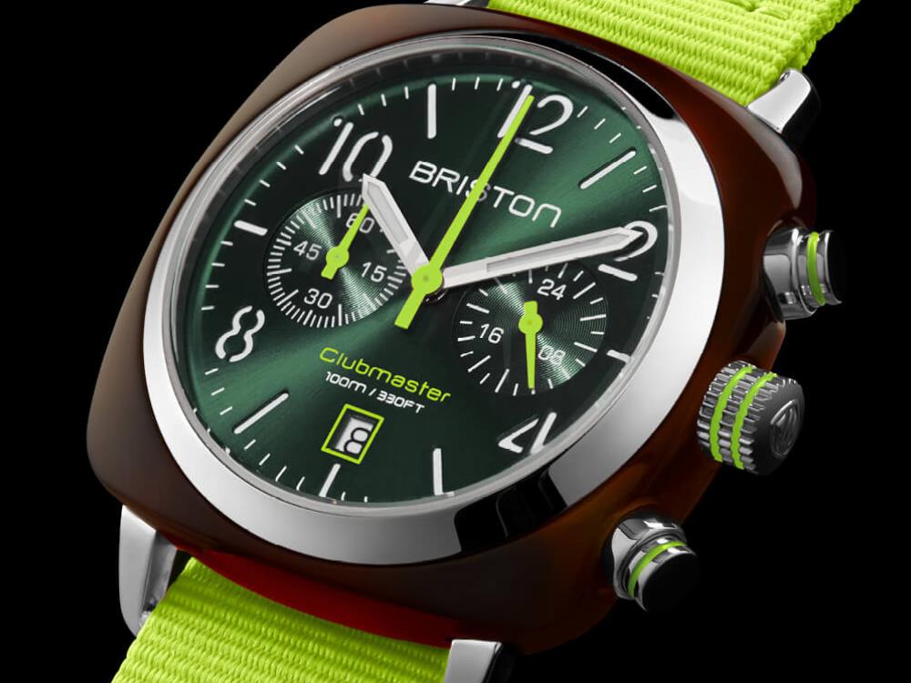 Reloj de Cuarzo Clubmaster Classic Summer Vibes British Green, 40 mm