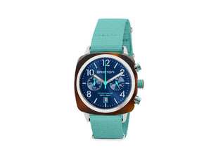 Reloj de Cuarzo Briston Clubmaster Classic Summer Vibes, Azul, 40 mm