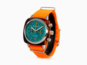 Reloj de Cuarzo Briston Clubmaster Classic Summer Vibes Emerald Green, 40 mm