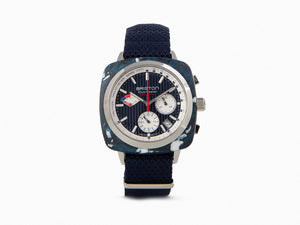 Reloj de Cuarzo Briston Clubmaster Regatta,"Les Plus Belles Baies du Monde", LE