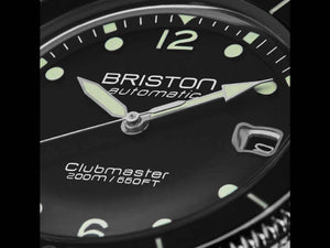 Reloj Automático Briston Clubmaster Legend Diver, Negro, 40 mm, 241740.SA.T.1.FB