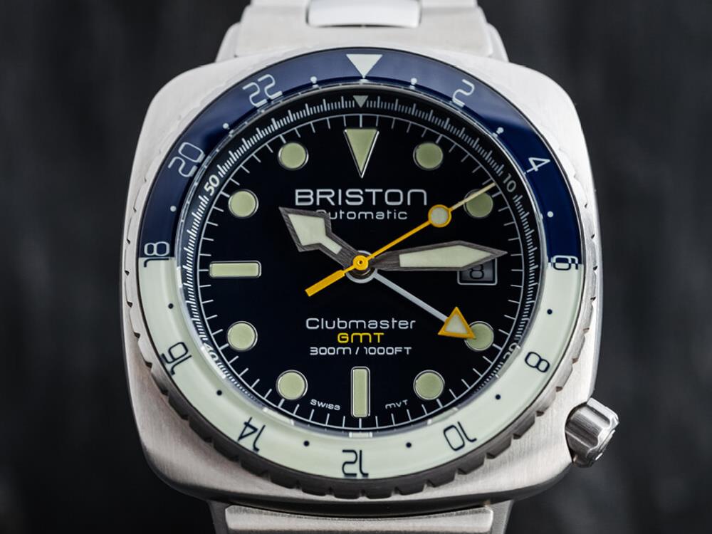 Reloj Automático Briston Clubmaster Diver Pro GMT, Acero, LE 24844.S.GP.15.SB