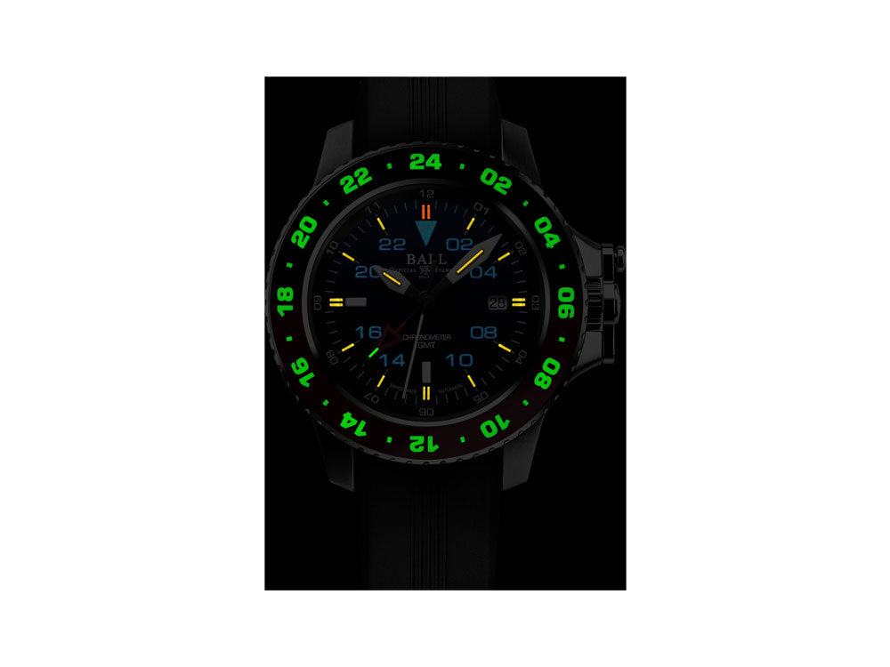 Reloj Automático Ball Engineer Hydrocarbon AeroGMT II, COSC, DG2018C-P3C-BK