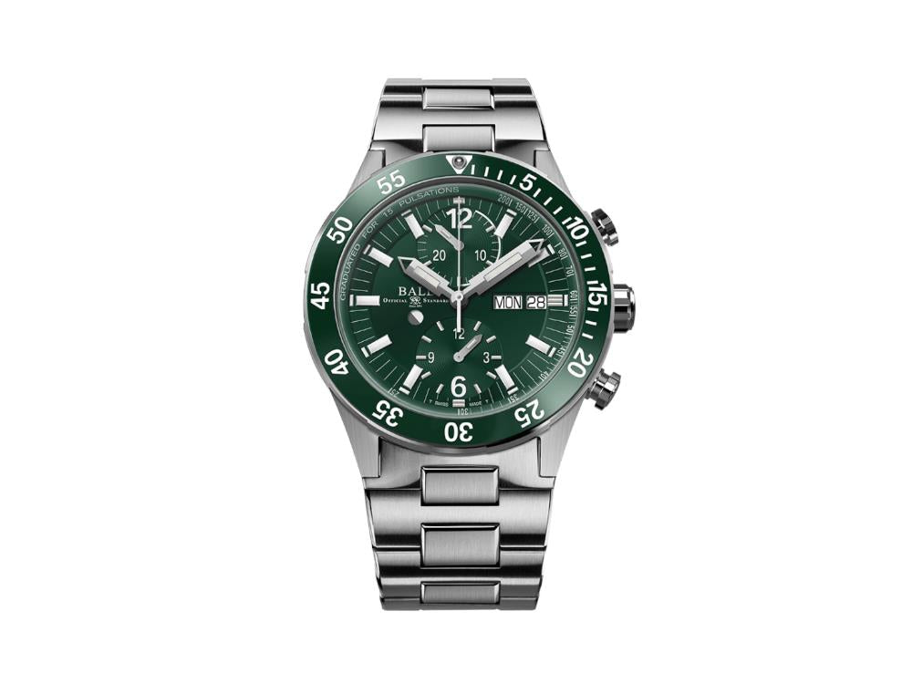 Reloj Automático Ball Roadmaster Rescue Chronograph, Verde, LE, DC3030C-S2-GR