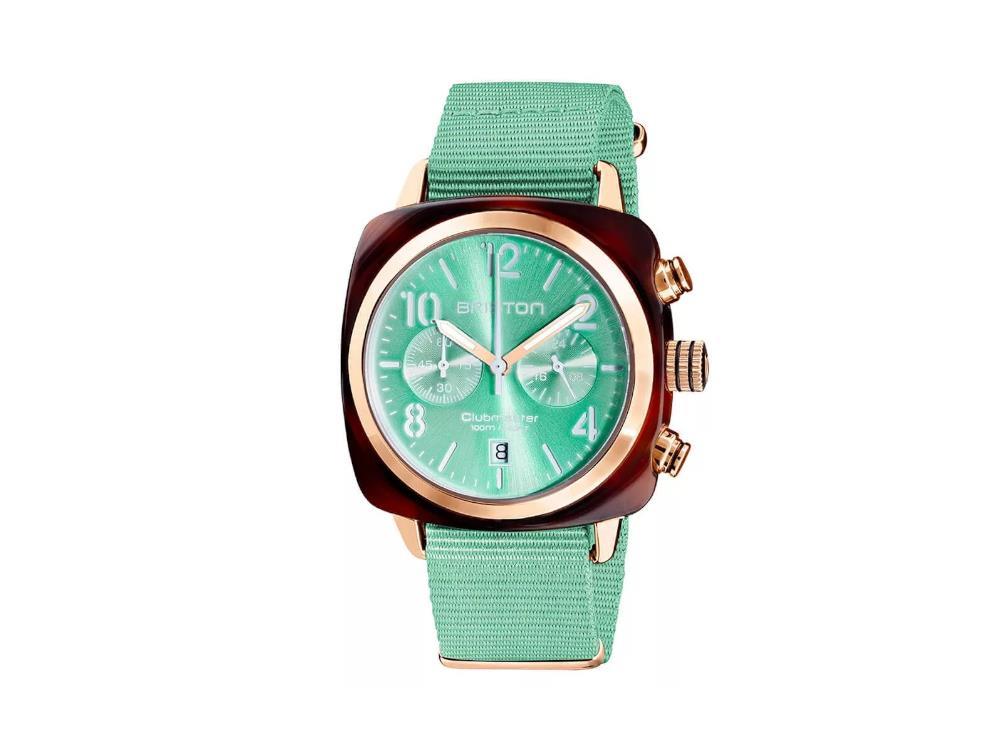 Reloj de Cuarzo Briston Clubmaster Classic, Verde, 40 mm, 19140.PRA.T.29.NGW