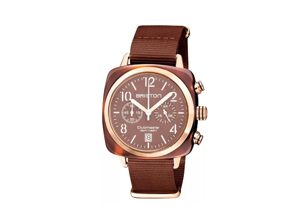 Reloj de Cuarzo Briston Clubmaster Classic Terracotta, 40 mm, 20140.PRAT.37.NTCH