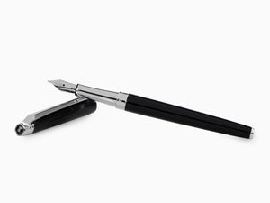 Caran d´Ache Léman Slim Black Ebony, Laca, Negro, 4791.782