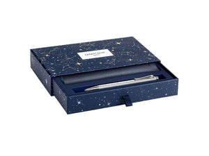 Bolígrafo Caran d'Ache Ecridor Cosmic Blue Set, Plata, CC0890.024