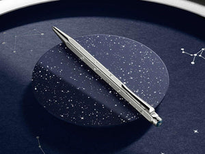 Bolígrafo Caran d'Ache Ecridor Cosmic Blue Set, Plata, CC0890.024