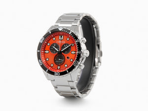 Reloj de Cuarzo Citizen OF Chrono Sporty Aqua, Naranja, 43 mm, AT2560-84X