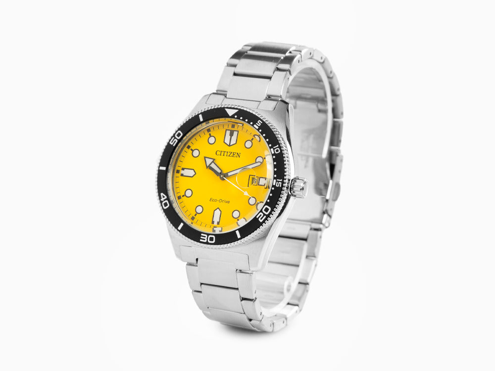 Reloj de Cuarzo Citizen OF, Amarillo, 43 mm, 10 atm, AW1760-81Z