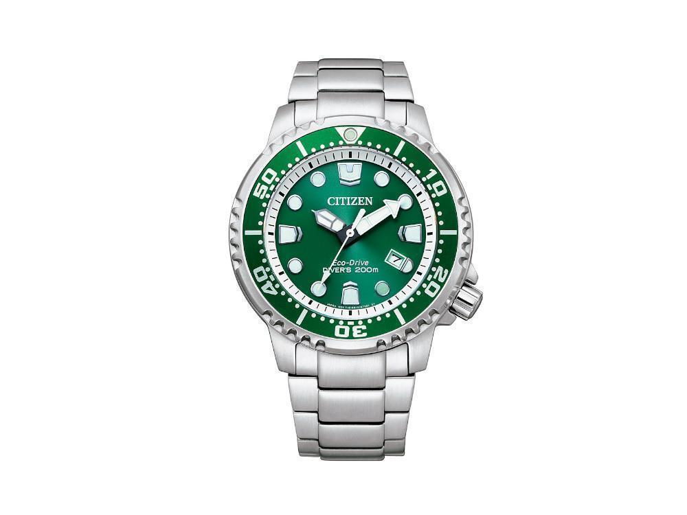 Reloj de Cuarzo Citizen Promaster, 44 mm, Verde, 20 atm, BN0158-85X