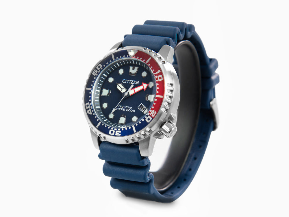 Reloj de Cuarzo Citizen Promaster, 44 mm, Azul, 20 atm, BN0168-06L