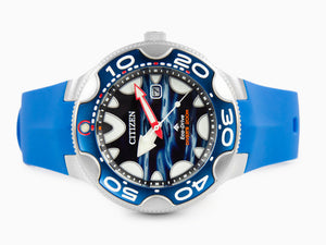 Reloj de Cuarzo Citizen Promaster Orca, E168, 46 mm, Azul, 20 atm, BN0238-02L