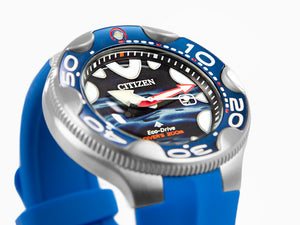 Reloj de Cuarzo Citizen Promaster Orca, E168, 46 mm, Azul, 20 atm, BN0238-02L