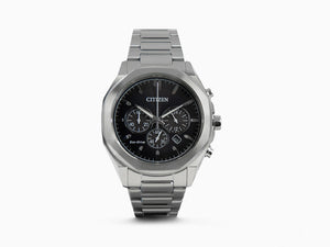 Reloj de Cuarzo Citizen OF Chrono Elegant, Negro, 41 mm, 10 atm, CA4590-81E