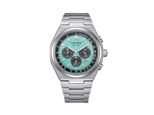 Reloj de Cuarzo Citizen Super Titanium Chrono, 42.5 mm, Turquesa, CA4610-85M