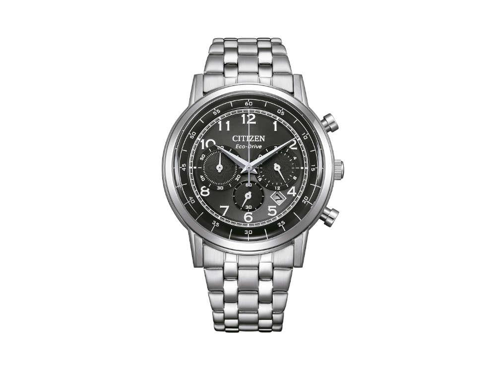 Reloj de Cuarzo Citizen OF Crono, Negro, 42 mm, 5 atm, CA4630-53E