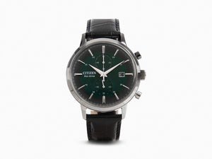 Reloj de Cuarzo Citizen OF Crono, Verde, 42 mm, Correa piel, 10 atm, CA7069-24X