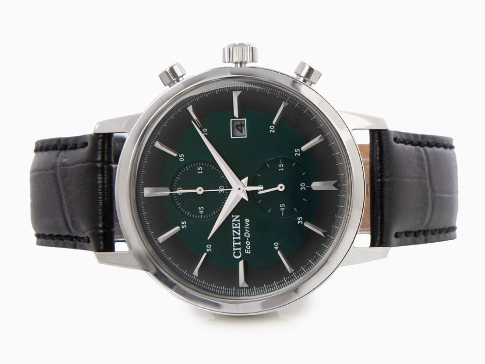 Reloj de Cuarzo Citizen OF Crono, Verde, 42 mm, Correa piel, 10 atm, CA7069-24X