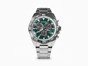 Reloj Citizen Radio Controlled Crono Pilot E660 Sport, 44 mm, 20 atm, CB5034-91W