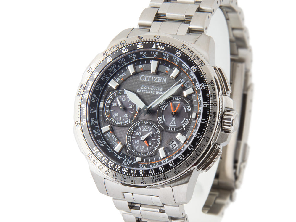 Reloj de Cuarzo Citizen Satellite Wave GPS Sky Premier, EcoDrive, CC9020-54E