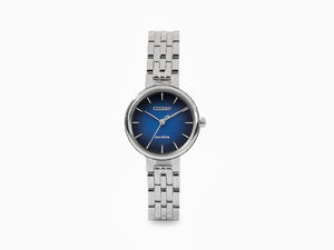 Reloj de Cuarzo Citizen Lady, Eco Drive E031, 27.7 mm, Azul, EM0990-81L