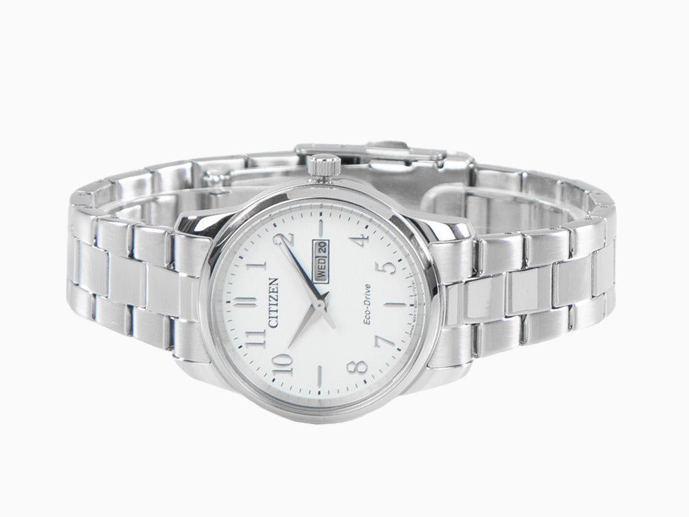 Reloj de Cuarzo Citizen OF Lady, Eco Drive E001, 30 mm, Blanco, EW3260-84A