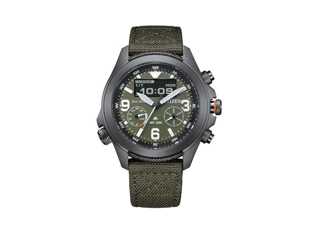 Reloj de Cuarzo Citizen Promaster Eco Drive Land U822, 43.9mm, Verde, JV1005-02W