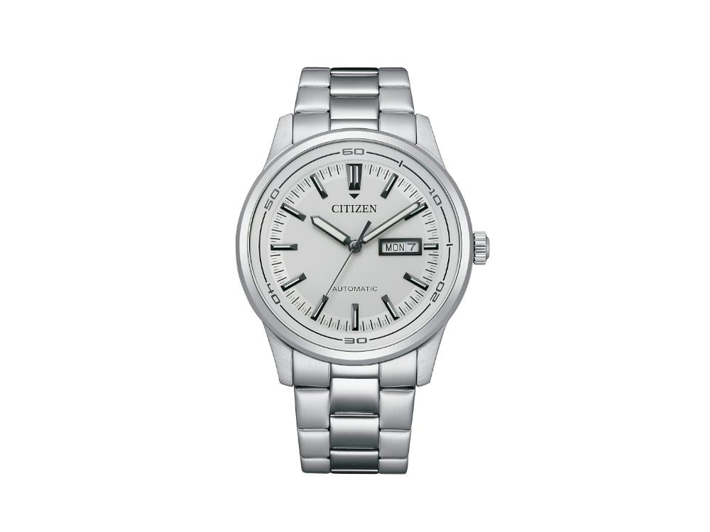 Reloj Automático Citizen OF, Citizen 8200, 42 mm, Blanco, 10 atm, NH8400-87A