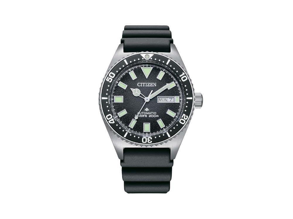 Reloj Automático Citizen Promaster, Negro, 41 mm, 20 atm, NY0120-01E