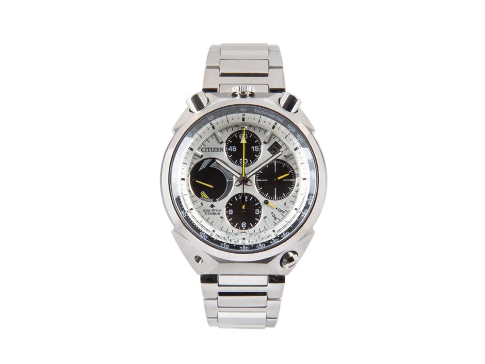 Reloj de Cuarzo Citizen Bullhead Titanium Edición Especial, Plata, AV0080-88A