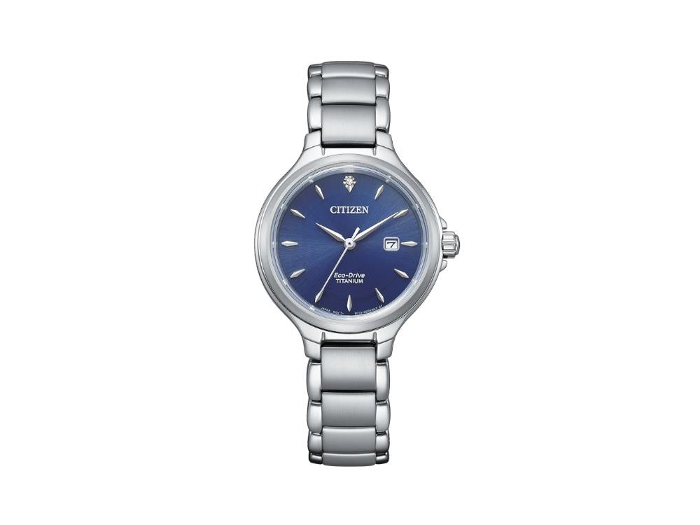 Reloj de Cuarzo Citizen Lady, Eco Drive, 31.8 mm, Azul, EW2681-81L