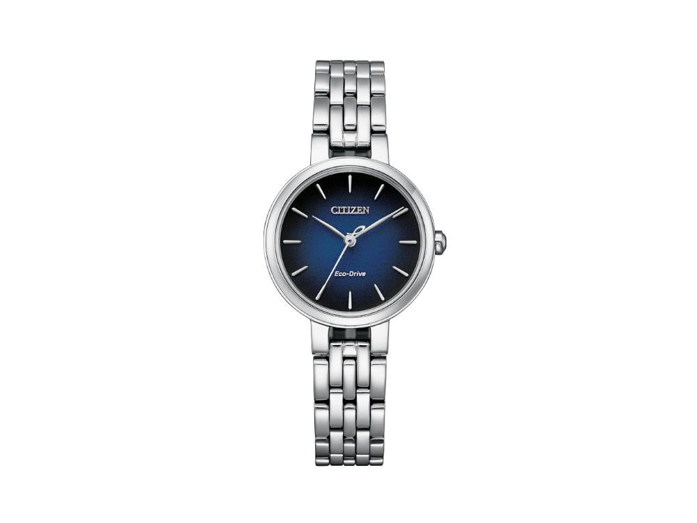 Reloj de Cuarzo Citizen Lady, Eco Drive E031, 27.7 mm, Azul, EM0990-81L