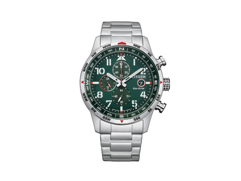 Reloj de Cuarzo Citizen OF, Verde, 43 mm, 10 atm, CA0791-81X