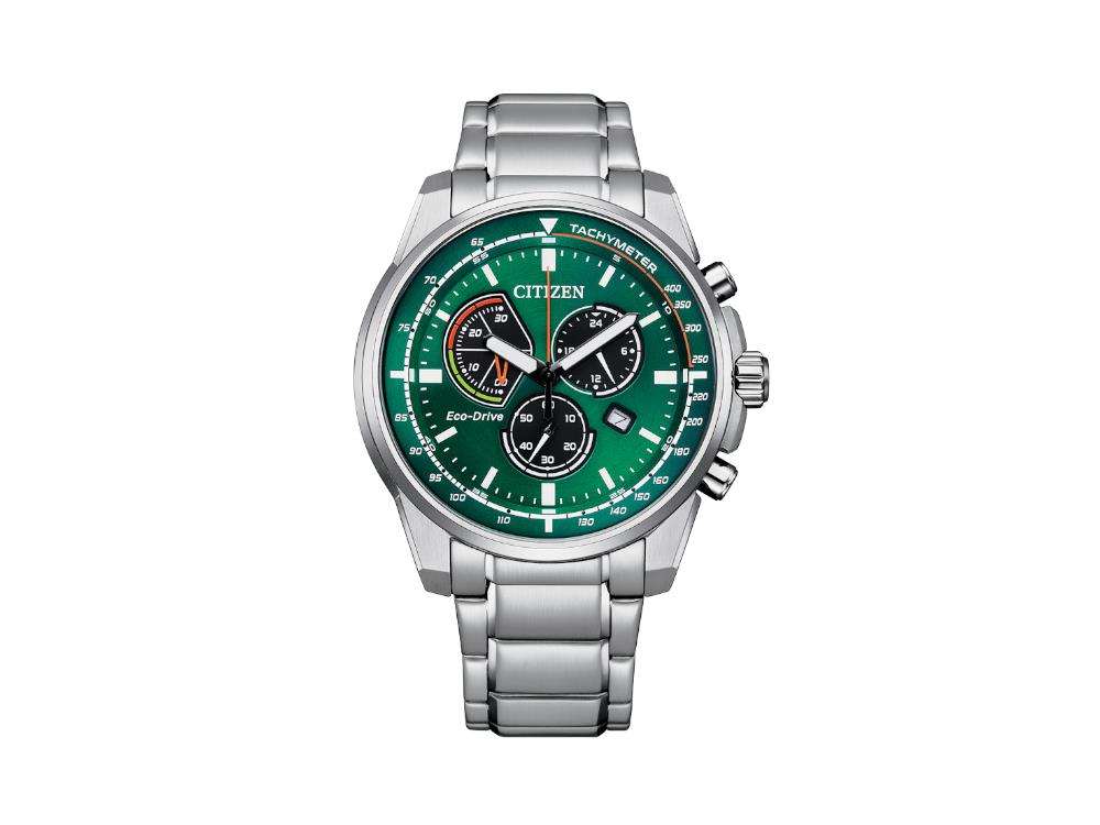 Reloj de Cuarzo Citizen OF, Verde, 44 mm, 10 atm, AT1190-87X